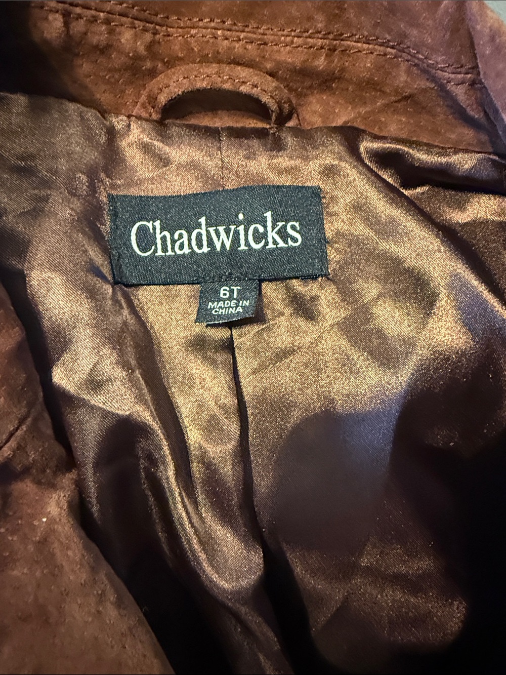 Chadwicks Leather Blazer in Rust - Picture 2 of 4